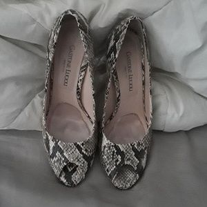 GASTONE LUCIOLI snakeskin shoes